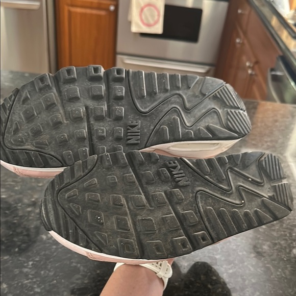 Women's Pink and White Sneakers Nike Air Max 11.5 - Picture 7 of 7